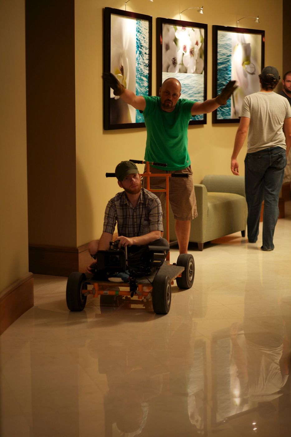 Behind the scenes on the set of Sanctuary